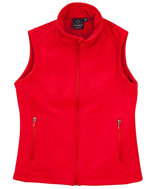 Winning Spirit Casual Wear Red / 8 WINNING SPIRIT Softshell Vest Ladies' JK26