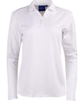 Winning Spirit Casual Wear White / 6 Winning Spirit Victory Plus TRUEDRY® long sleeve polo PS36B