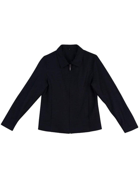 Winning Spirit Corporate Wear Black / 8 Winning Spirit Flinders Wool Blend Corporate Jacket Women's Jk14