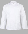 Winning Spirit Hospitality & Chefwear White / XS Winning Spirit Mens Functional Chef Jackets Cj03